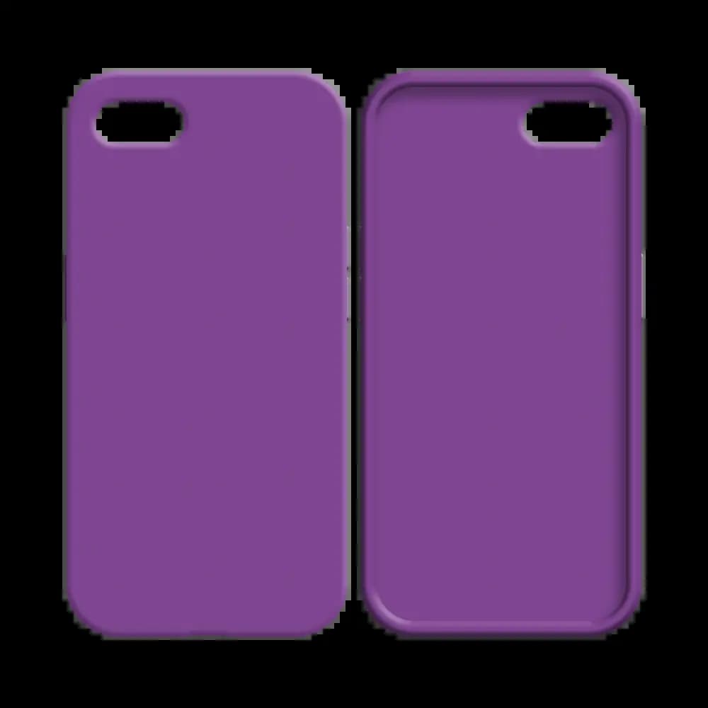 Coque silicone iPhone 7 / 8 / SE - Mauve - Vue 8