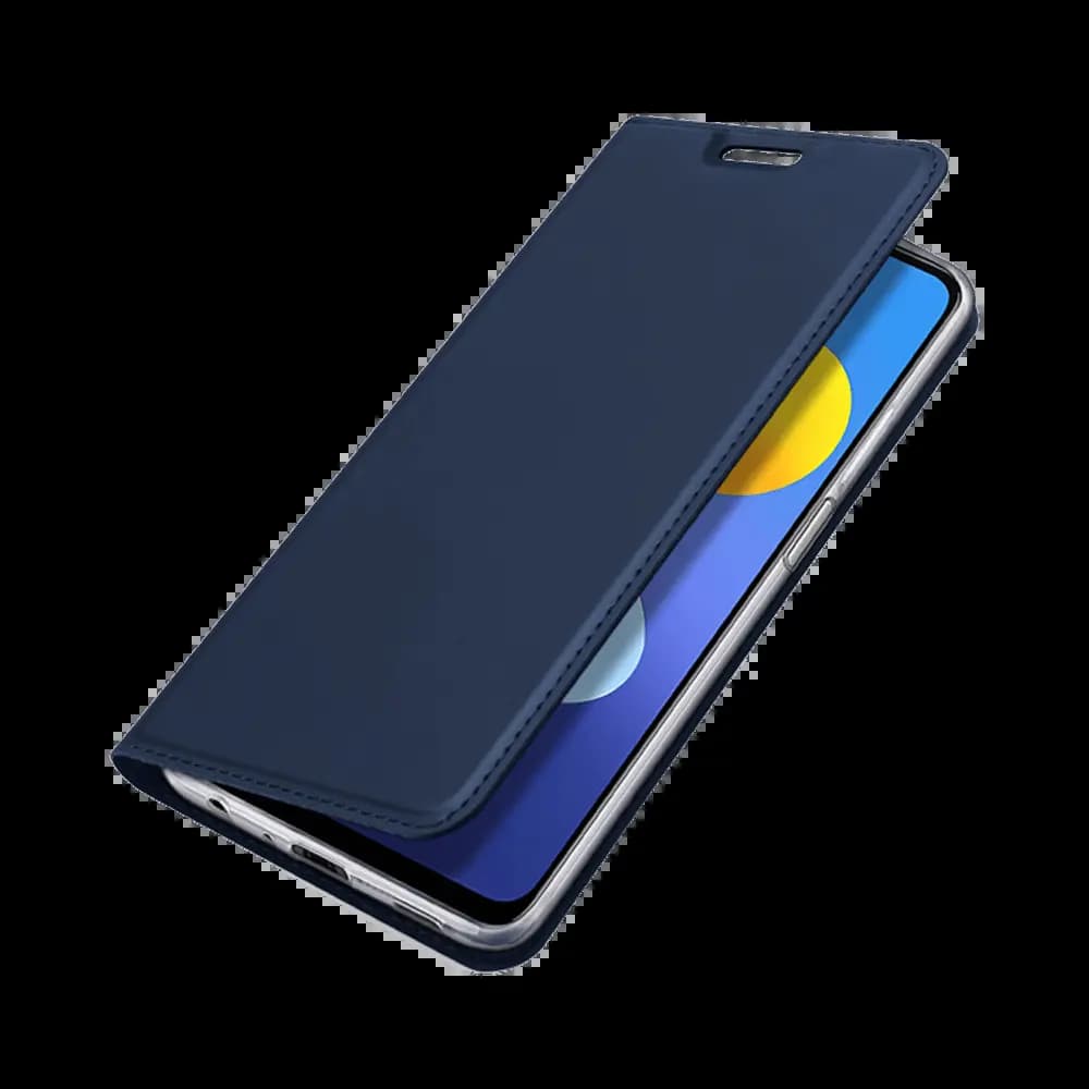 Housse folio Vivo Y72 porte-carte – Dux Ducis Skin Pro Bleu - Vue 7