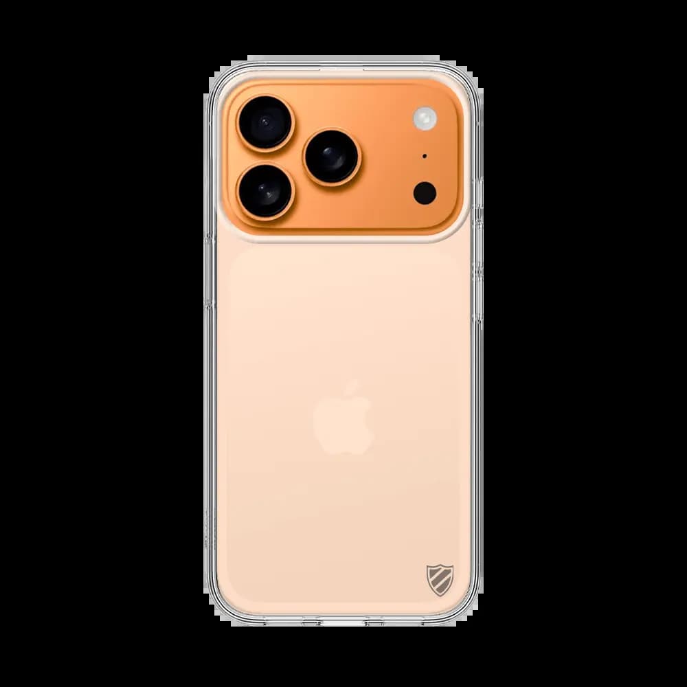 Coque silicone iPhone 17 Pro PROTECT - Transparent - Vue 8