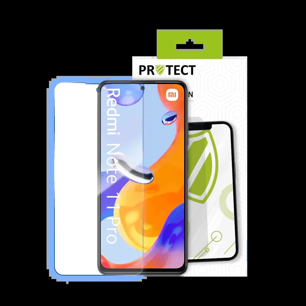 Verre trempé 9H – protection écran compatible Xiaomi Redmi Note 11 Pro 4G / 11 Pro 5G – PROTECT Transparent - Vue 16