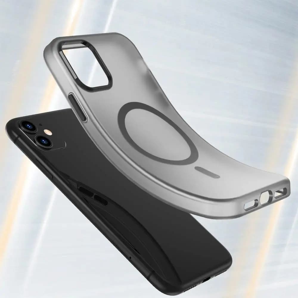 Coque MagSafe bi-matière –  iPhone 11 – PROTECT MF-006 Noir - Vue 4