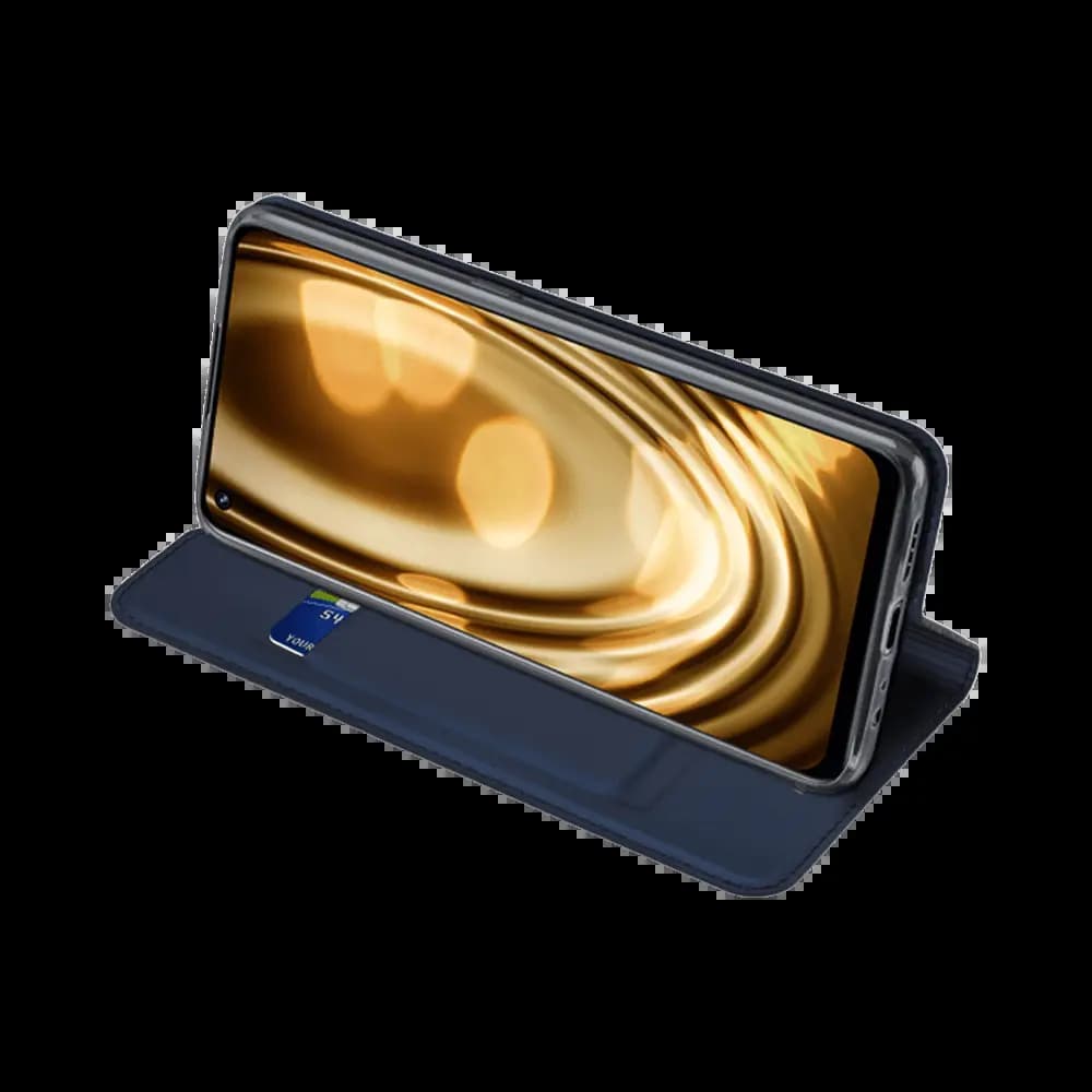 Housse folio Realme 9 Pro+ / 9 porte-carte – Dux Ducis Skin Pro Bleu - Vue 16