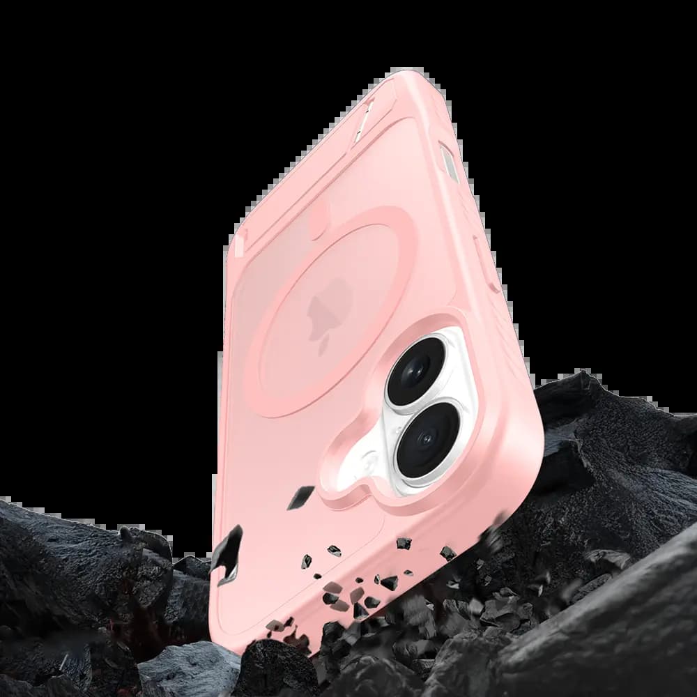 Coque de protection MagSafe avec support – Apple iPhone 17 – PROTECT IF014 Rose - Vue 9