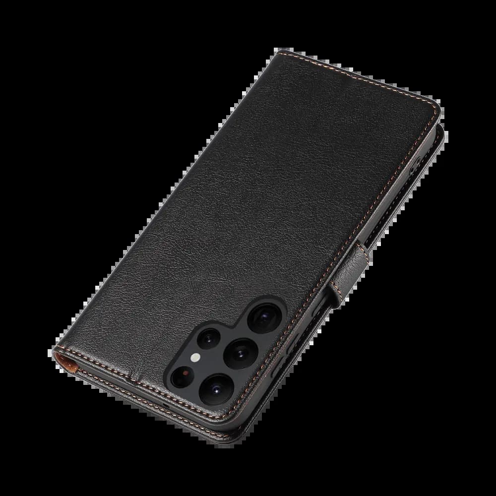 Housse folio anti-RFID Samsung Galaxy S22 Ultra – PROTECT IP011 Noir - Vue 36