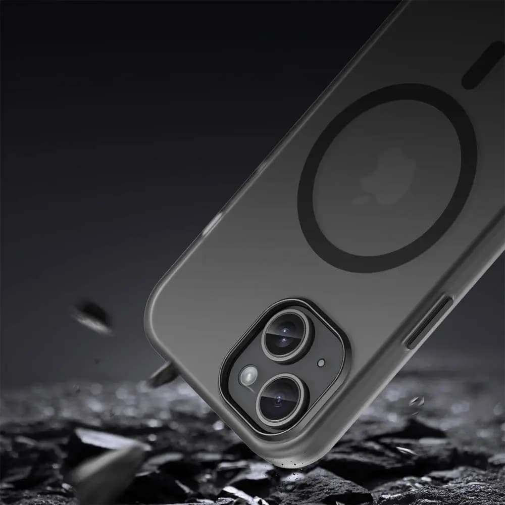 Coque MagSafe bi-matière – iPhone 15 – PROTECT MF-006 Noir - Vue 24