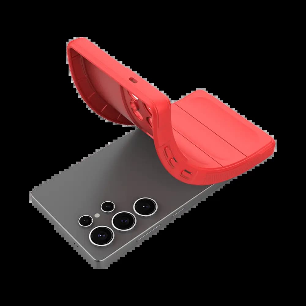 Coque de protection antichoc renforcée – Samsung Galaxy S25 Ultra – PROTECT IX008 Rouge - Vue 5