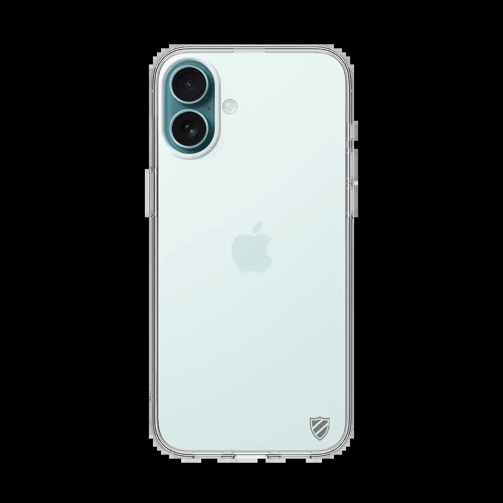 Coque silicone iPhone 16 Plus PROTECT - Transparent - Vue 8