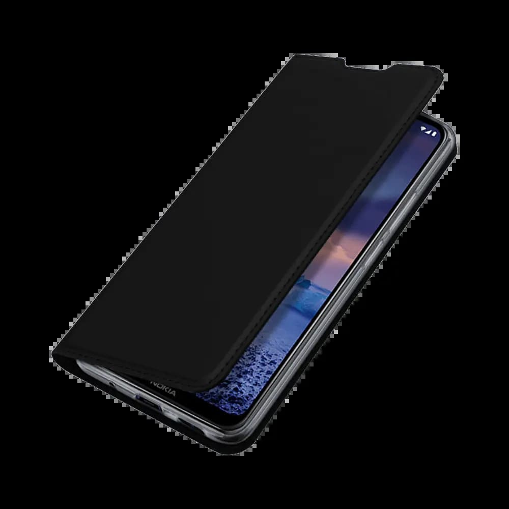 Housse folio Nokia 5.4 porte-carte – Dux Ducis Skin Pro Noir - Vue 5