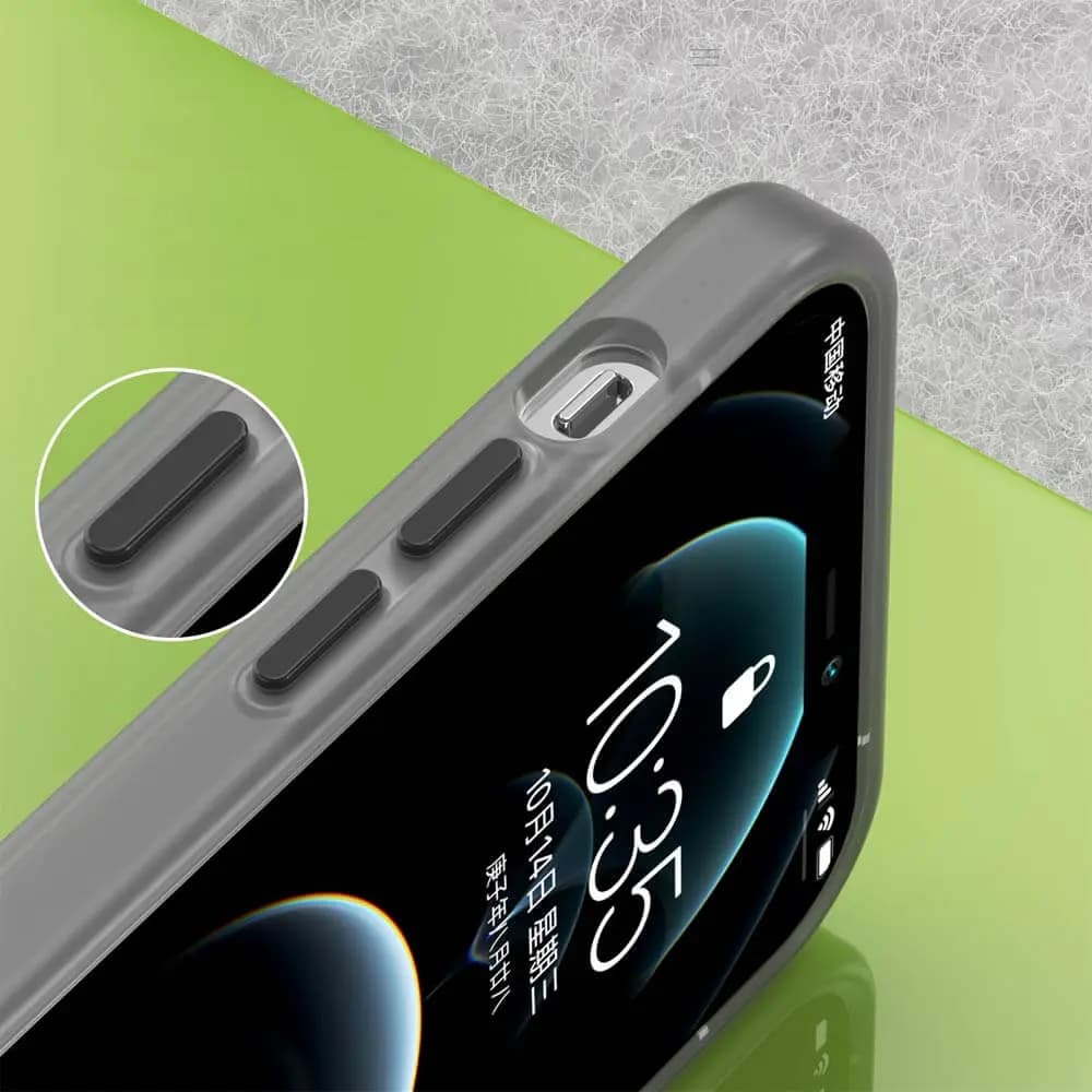 Coque MagSafe bi-matière – compatible iPhone 12 / 12 Pro – PROTECT MF-006 Noir - Vue 7