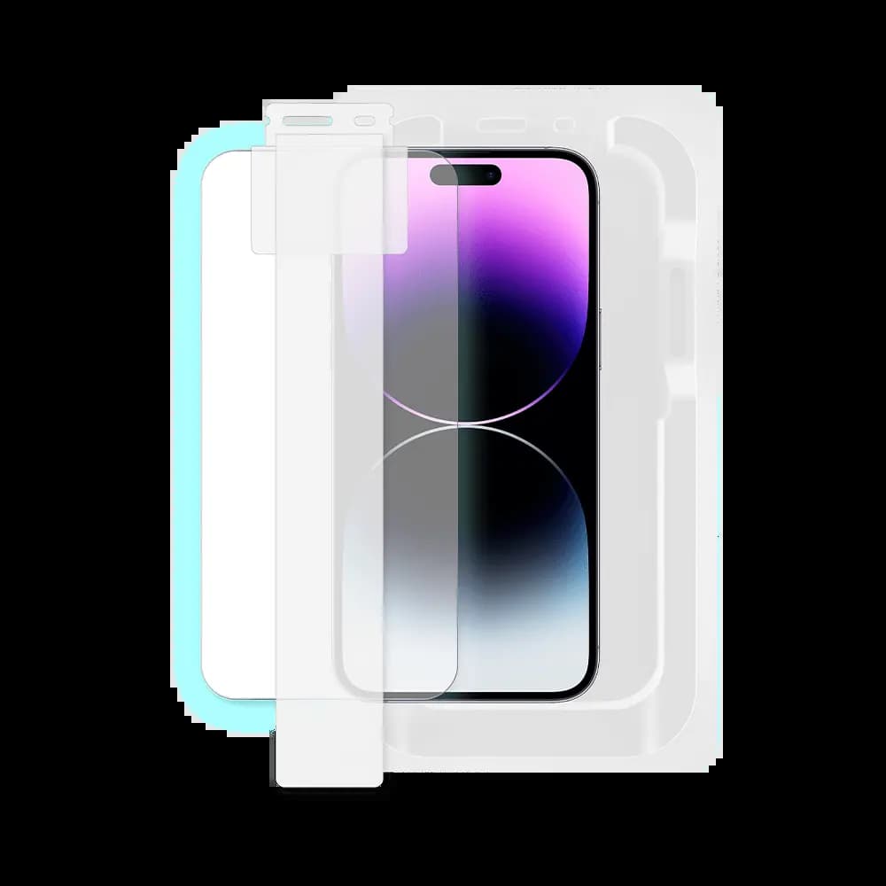 Verre trempé (x2) iPhone 14 Pro Max - applicateur installation facile - PROTECT - Vue 5