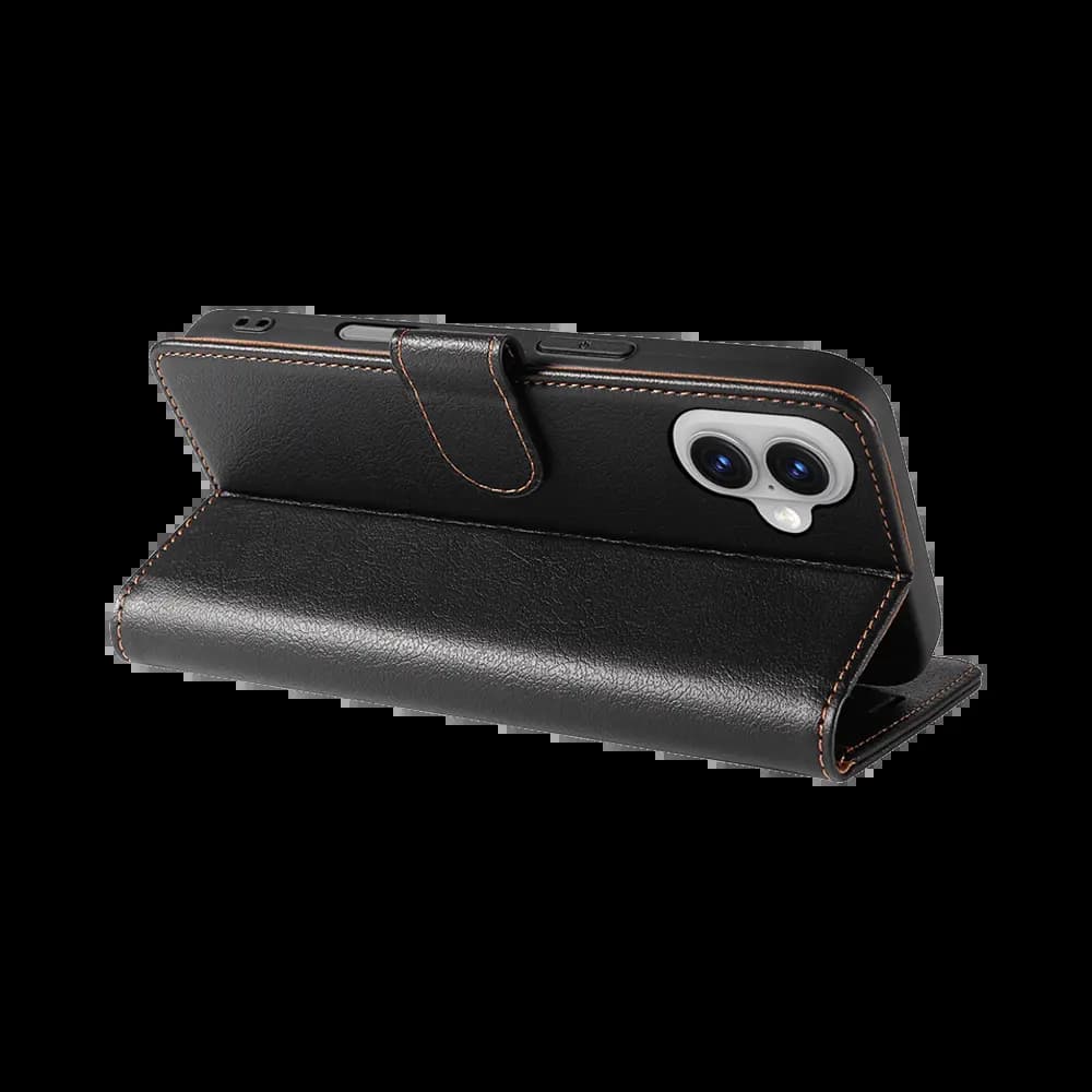 Housse folio anti-RFID iPhone 17 – PROTECT IP011 Noir - Vue 4