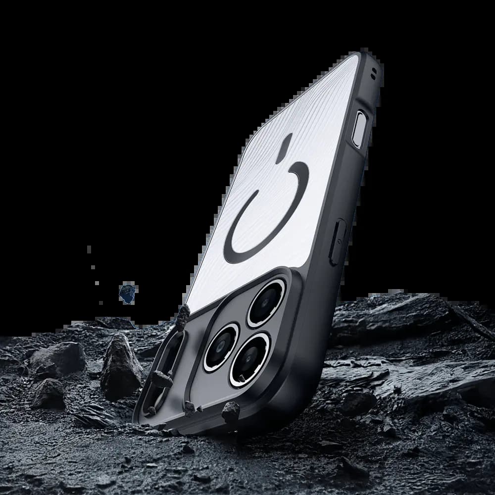 Coque MagSafe anti-chocs – iPhone 17 Pro Max – Dux Ducis Aimo Mag Noir - Vue 32