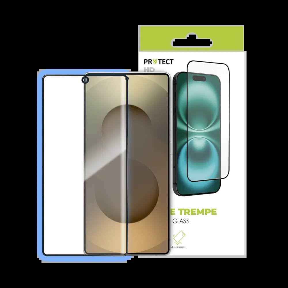 Verre trempé Samsung Galaxy S25 Ultra - protection écran 9H - PROTECT Transparent - Vue 24