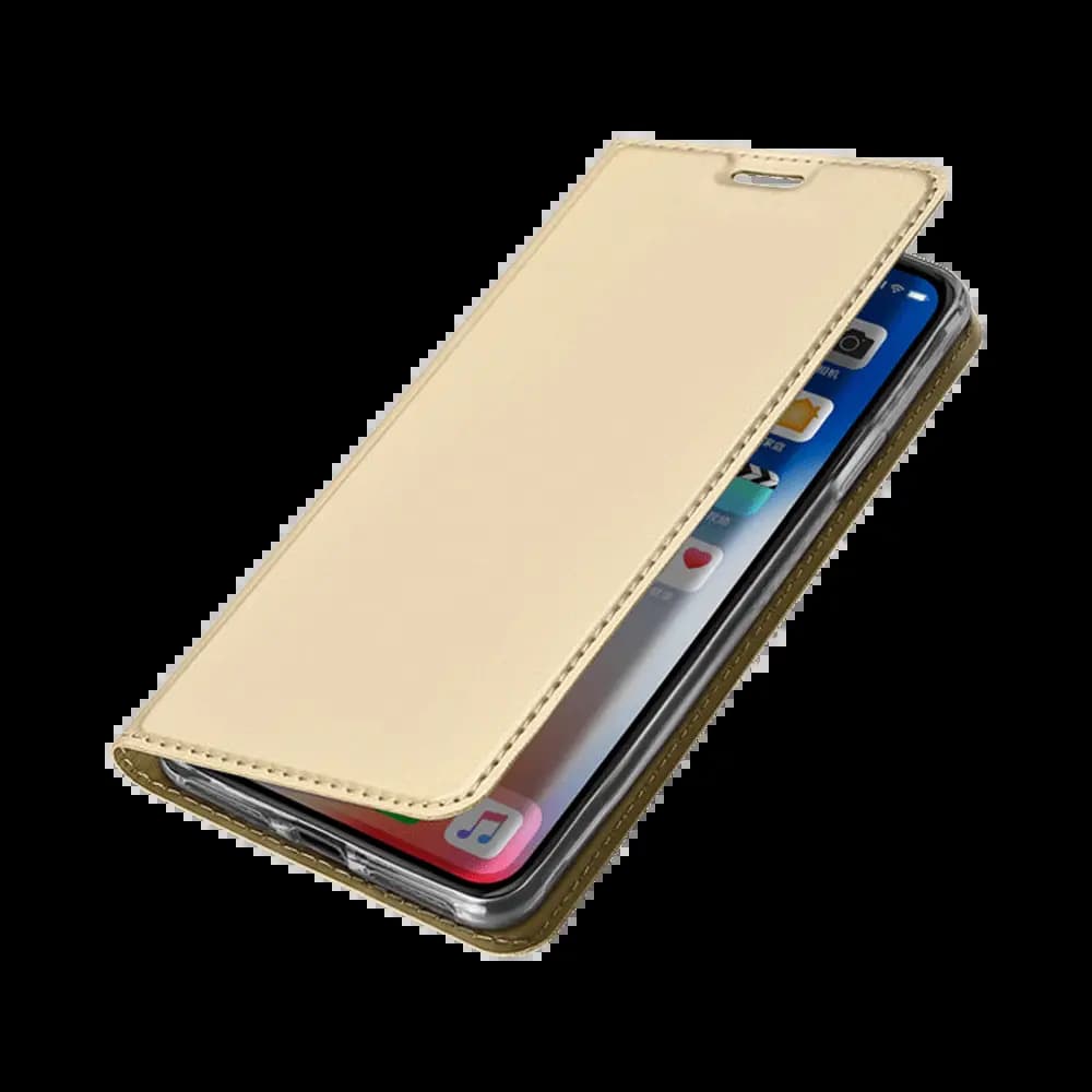 Housse folio iPhone XR Porte-Carte – Dux Ducis Skin Pro Bleu - Vue 5