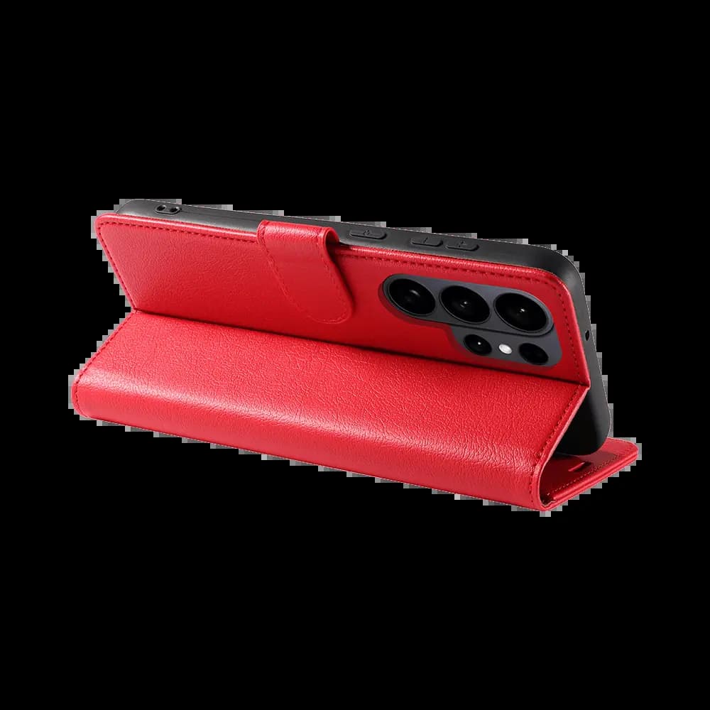 Housse folio anti-RFID Samsung Galaxy S26+ – PROTECT IP011 Rouge - Vue 5