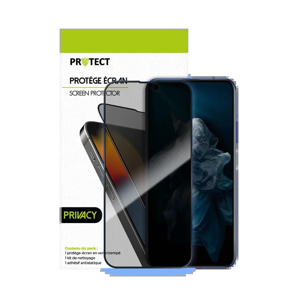 Verre trempé anti-espions 9H – Honor 20 – PROTECT Transparent - Vue 20