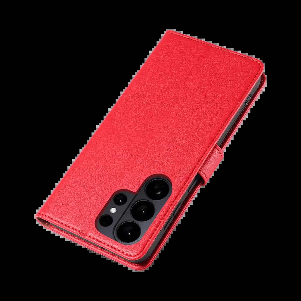 Housse folio anti-RFID Samsung Galaxy S26+ – PROTECT IP011 Rouge - Vue 48