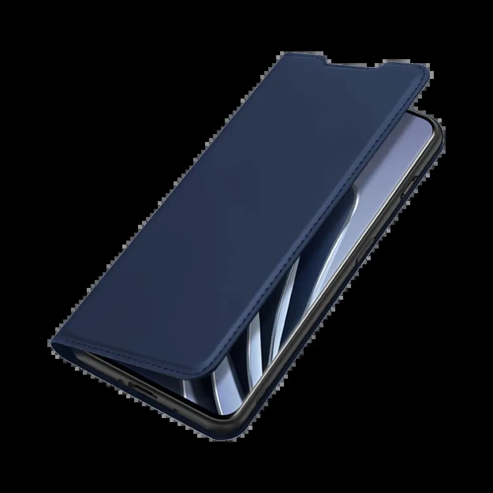 Housse folio OnePlus 10 Pro 5G porte-carte – Dux Ducis Skin Pro Bleu - Vue 5