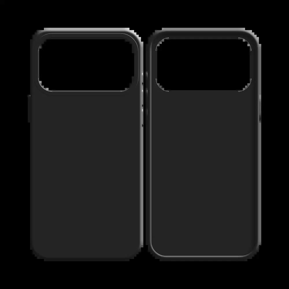 Coque silicone iPhone 17 Pro Max - Noir - Vue 8