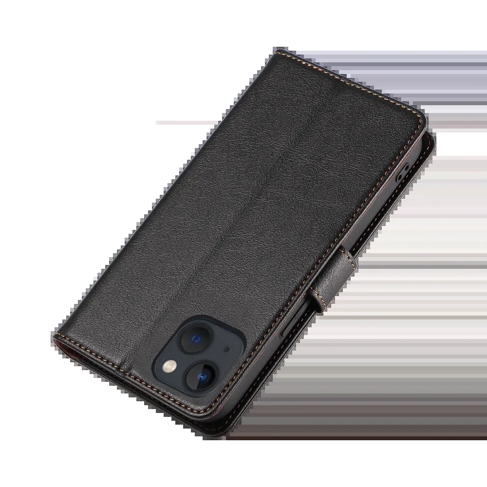 Housse folio anti-RFID iPhone 13 mini – PROTECT IP011 Noir - Vue 36