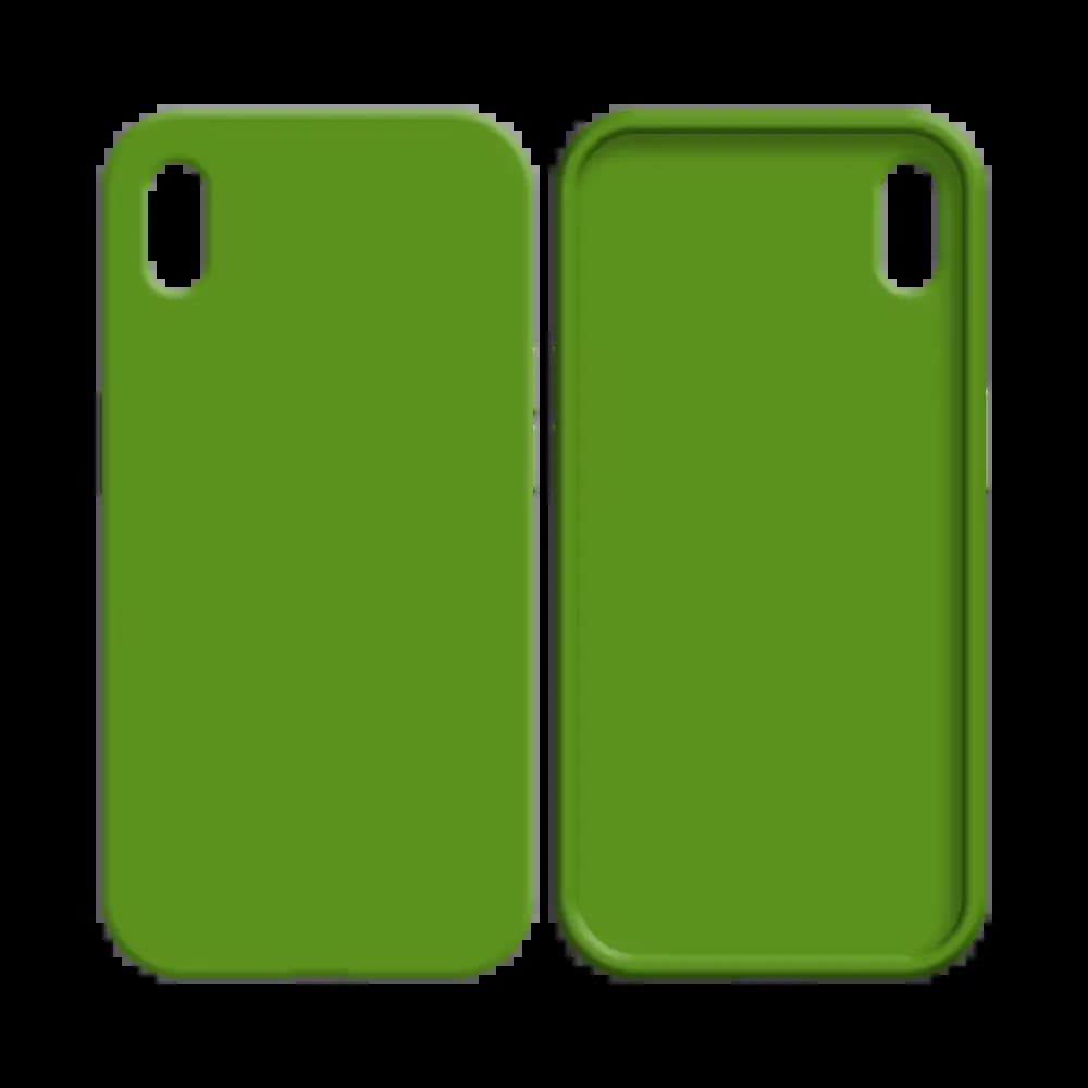 Coque silicone iPhone XS Max - Vert Clair - Vue 8