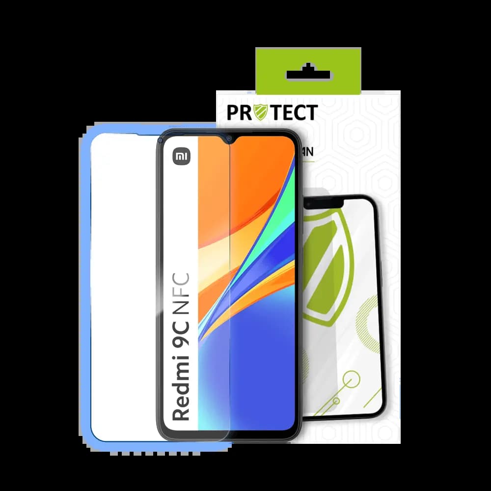 Verre trempé 9H – protection écran Xiaomi Redmi 9C NFC – PROTECT Transparent - Vue 16