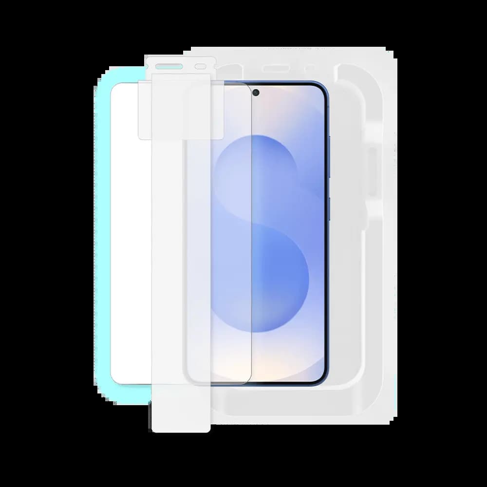 Verre trempé (x2) Samsung Galaxy S24 5G / S25 - applicateur installation facile - PROTECT - Vue 5