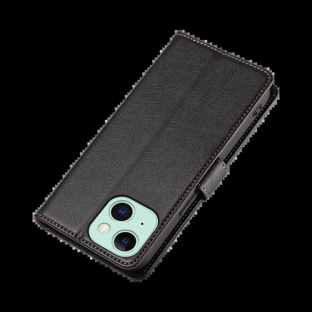 Housse folio anti-RFID iPhone 15 – PROTECT IP011 Noir - Vue 36