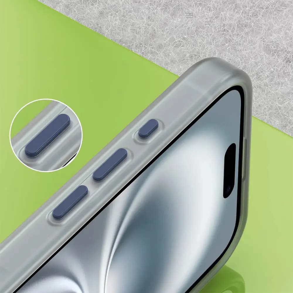 Coque MagSafe bi-matière – iPhone 16 Plus – PROTECT MF-006 Bleu Marine - Vue 7