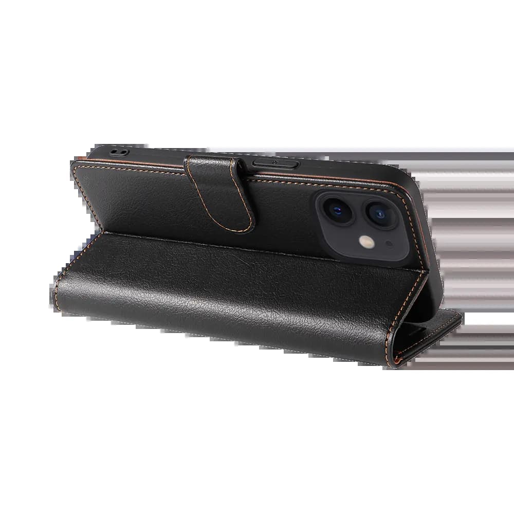 Housse folio anti-RFID iPhone 12 mini – PROTECT IP011 Noir - Vue 4