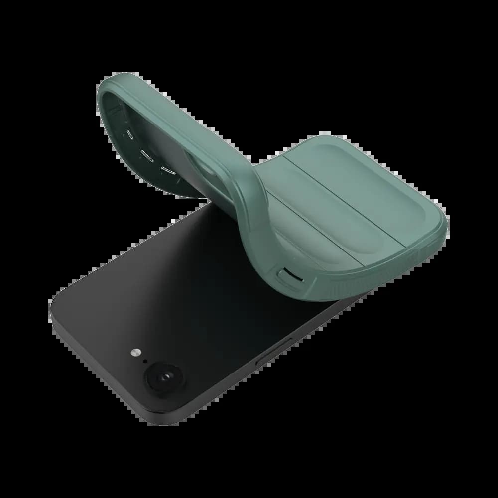 Coque de protection iPhone 16e / iPhone 17e antichoc renforcée  – PROTECT IX008 Vert Foncé - Vue 5