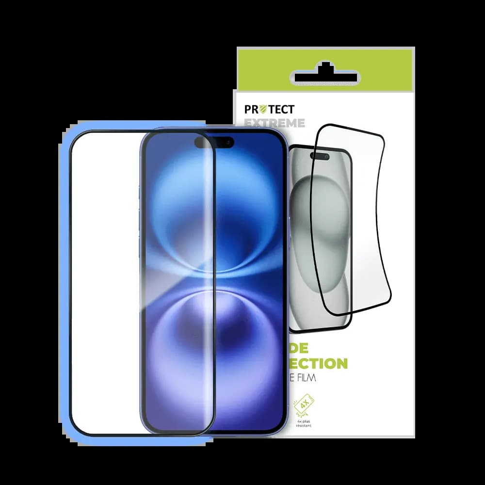 Film de protection extrême 7H – Apple iPhone 16 Plus – PROTECT Transparent - Vue 30