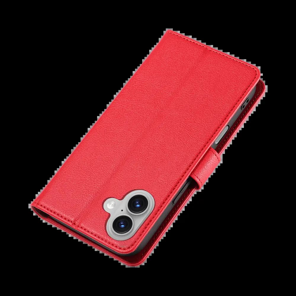 Housse folio anti-RFID iPhone 17 – PROTECT IP011 Rouge - Vue 36