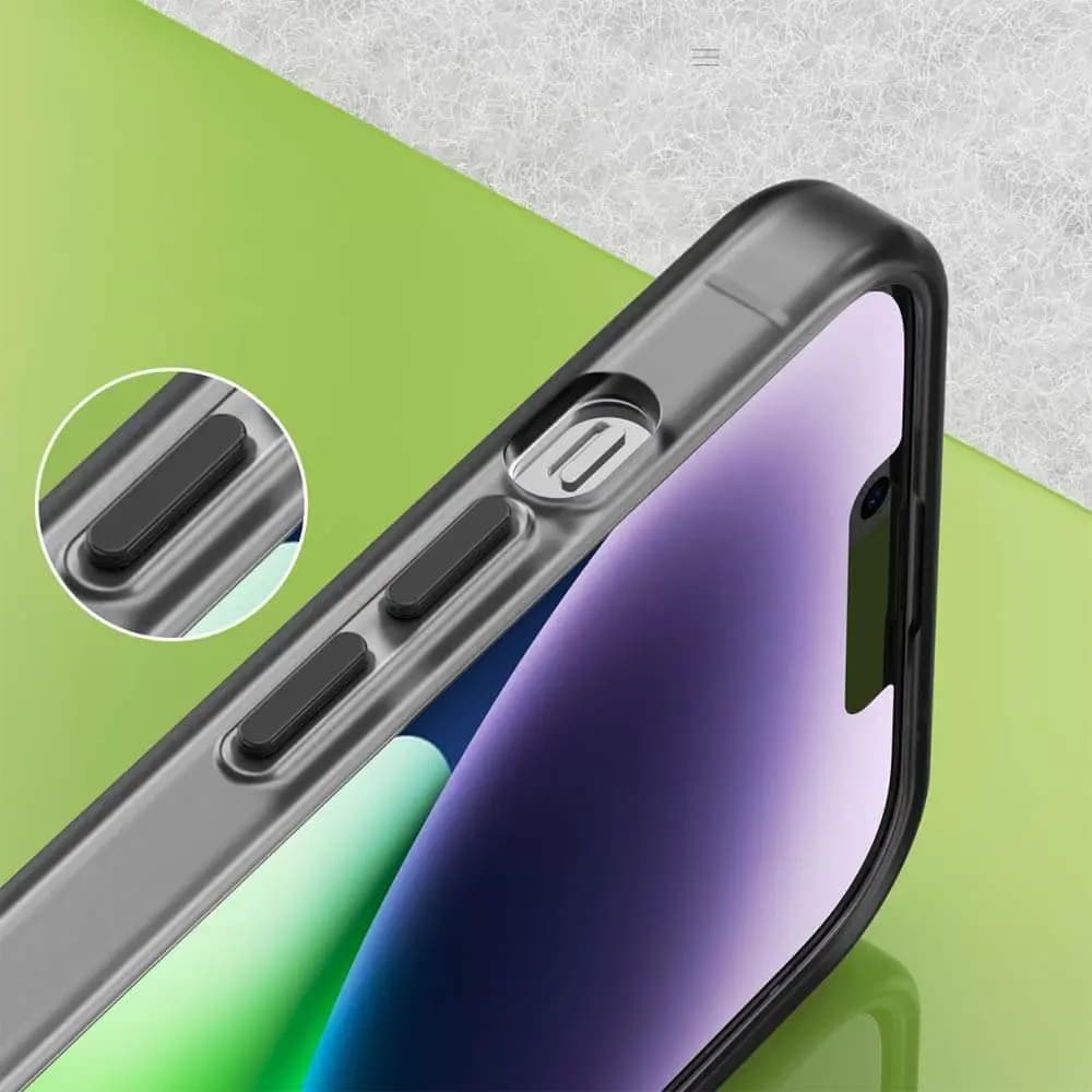 Coque MagSafe bi-matière –  iPhone 14 Plus – PROTECT MF-006 Noir - Vue 7