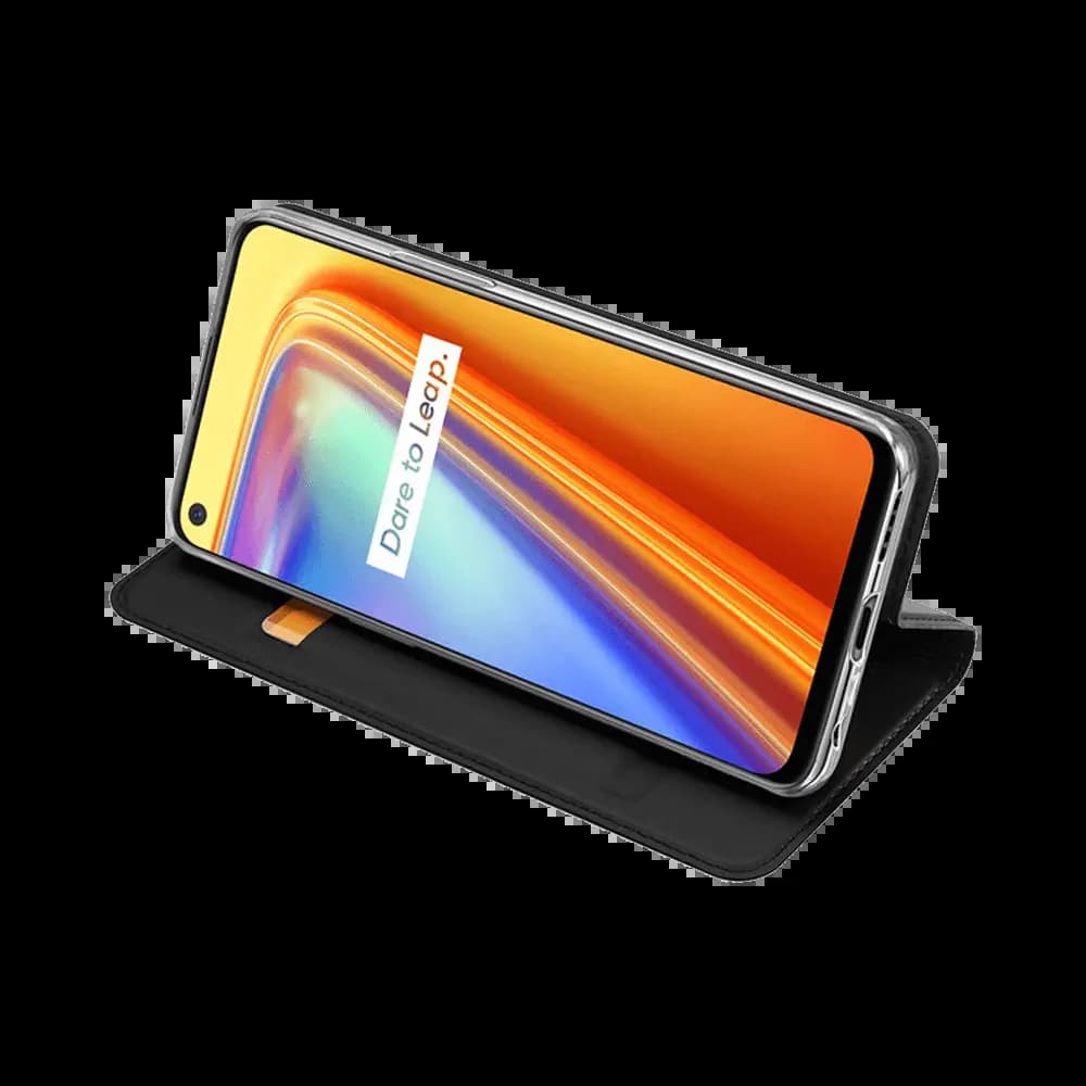 Housse folio Realme 7 porte-carte – Dux Ducis Skin Pro Noir - Vue 16