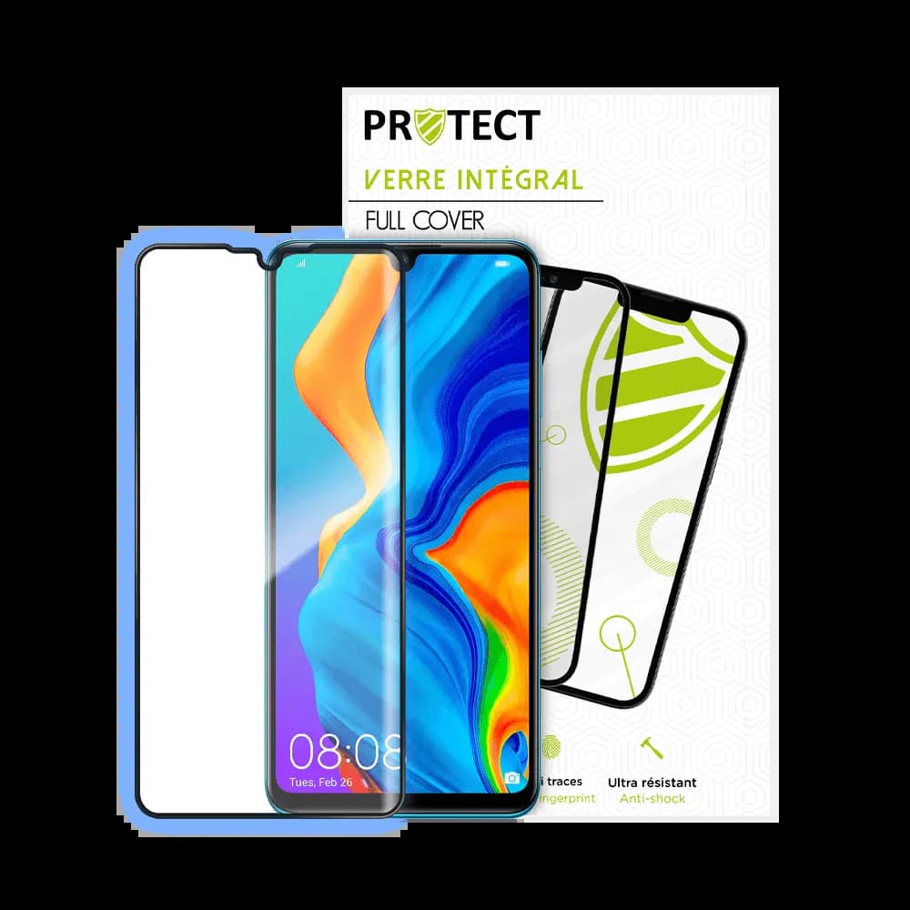 Verre trempé intégral 5D 9H – protection écran Huawei P30 Lite – PROTECT Noir - Vue 24