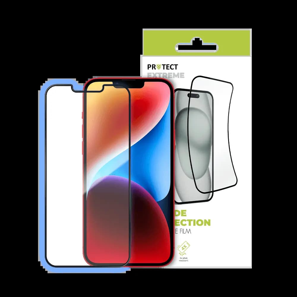Film de protection extrême 7H – compatible Apple iPhone 13 Pro / 13 / 14 / 16e – PROTECT Transparent - Vue 30