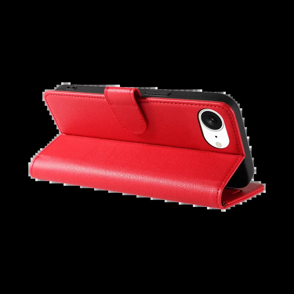 Housse folio anti-RFID iPhone 16e – PROTECT IP011 Rouge - Vue 4