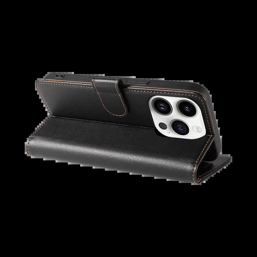 Housse folio anti-RFID iPhone 14 Pro – PROTECT IP011 Noir - Vue 4