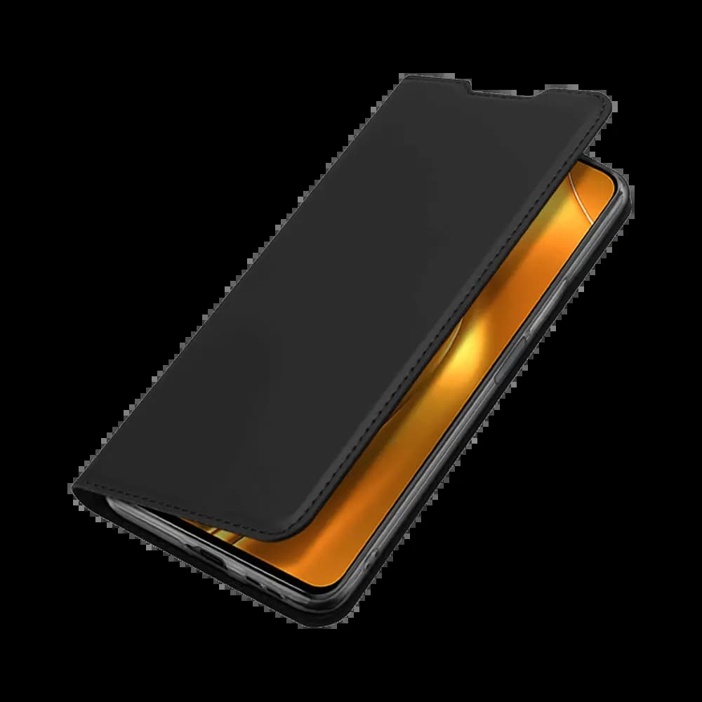 Housse folio Xiaomi Poco F4 5G porte-carte – Dux Ducis Skin Pro Noir - Vue 5