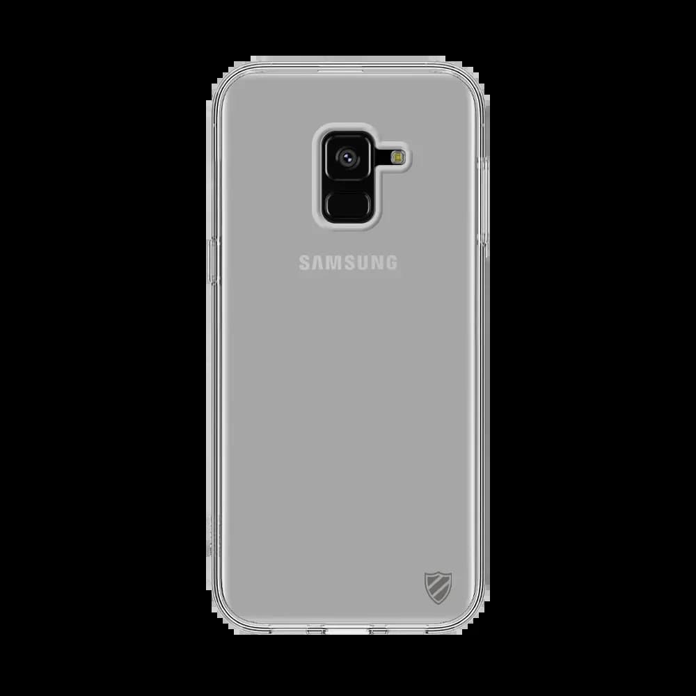Coque Silicone PROTECT pour Samsung Galaxy A8 2018 A530 Transparent - Vue 8
