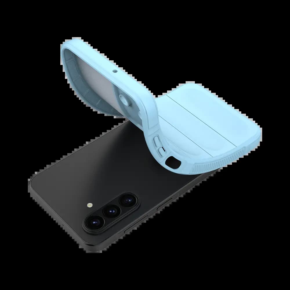 Coque de protection antichoc renforcée – Samsung Galaxy A17 5G – PROTECT IX008 Bleu Clair - Vue 5