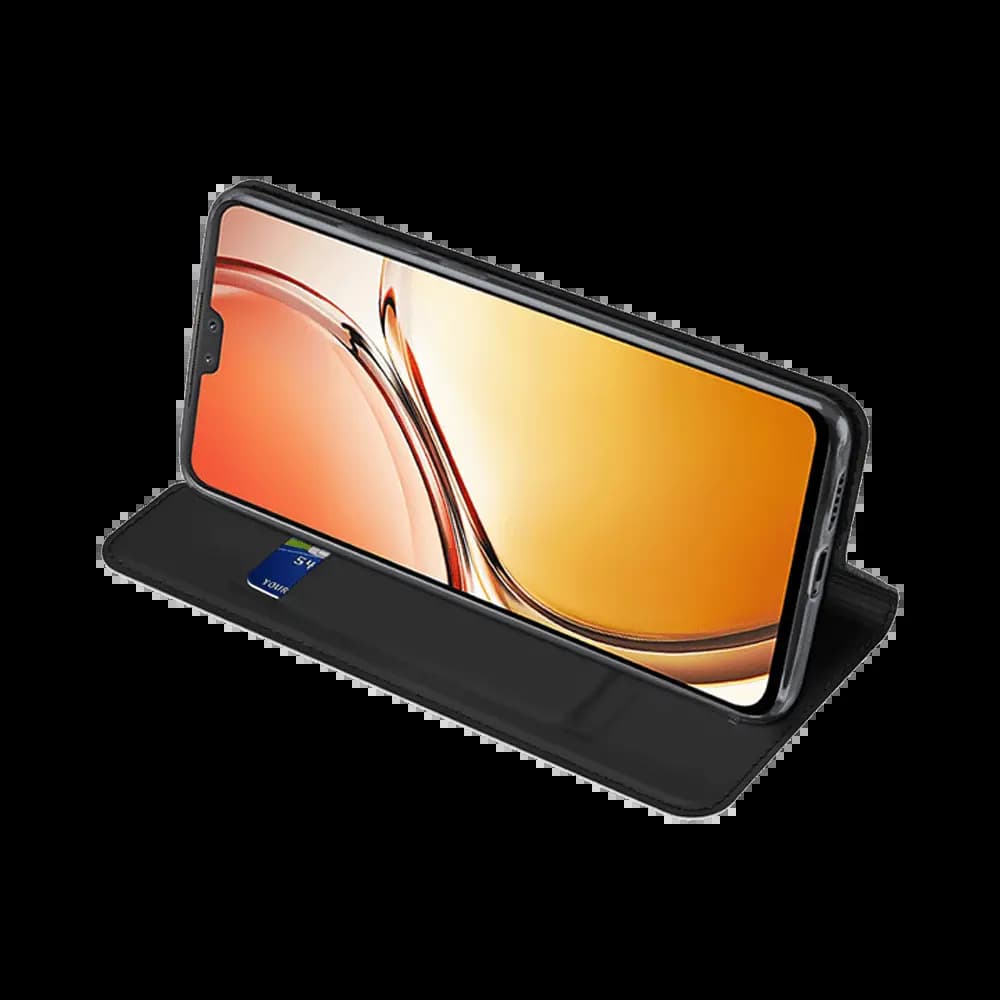 Housse folio Vivo V23 porte-carte – Dux Ducis Skin Pro Noir - Vue 16