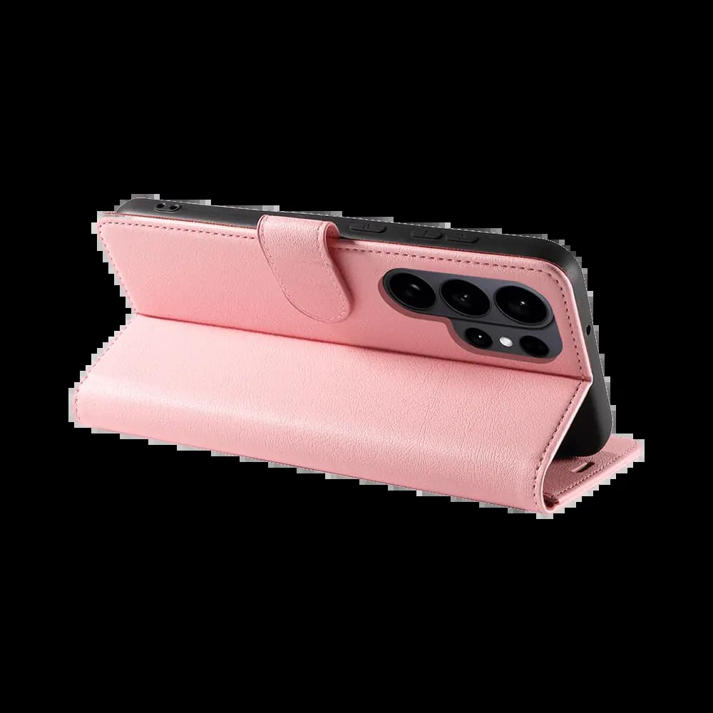 Housse folio anti-RFID Samsung Galaxy S26 Ultra – PROTECT IP011 Rose - Vue 5