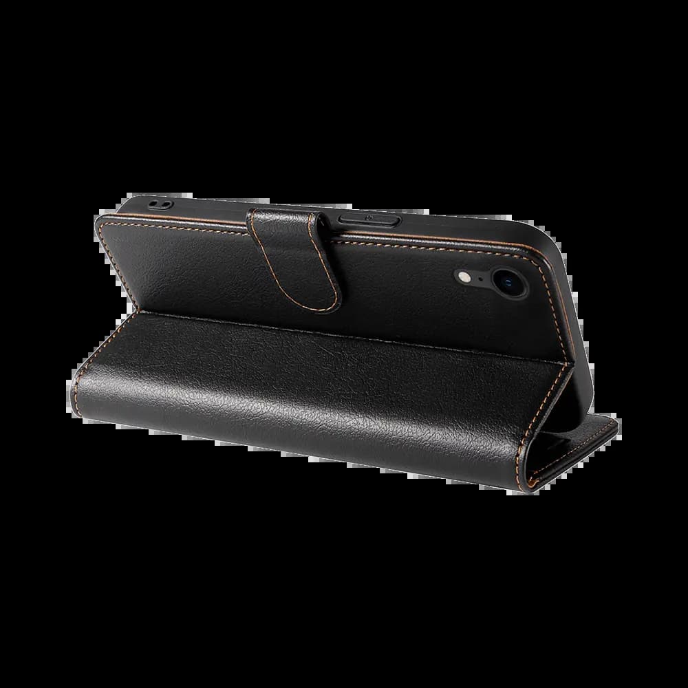 Housse folio anti-RFID iPhone XR – PROTECT IP011 Noir - Vue 10
