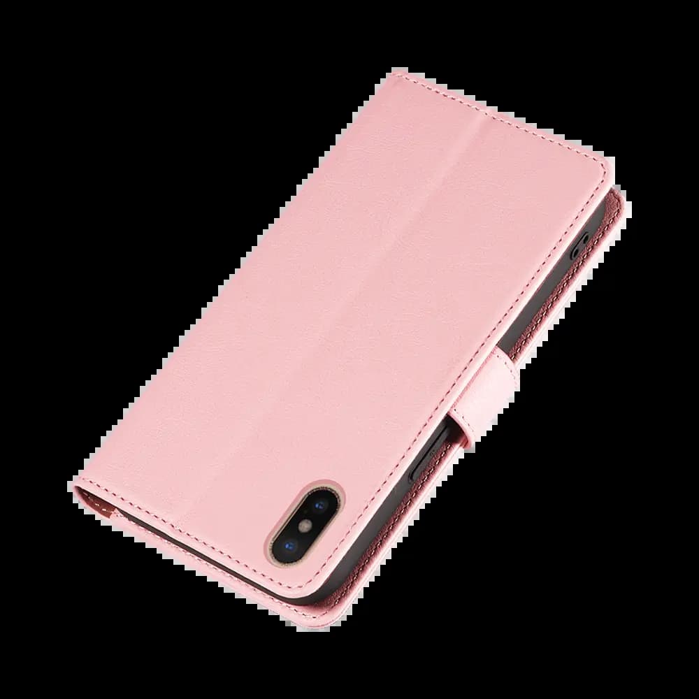 Housse folio anti-RFID iPhone XS Max – PROTECT IP011 Rose - Vue 36
