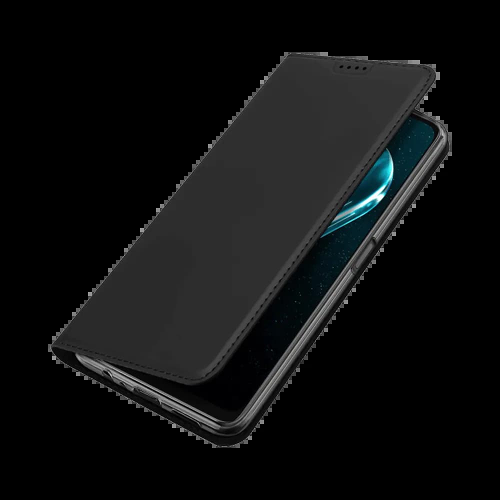 Housse folio Realme 9i 5G porte-carte – Dux Ducis Skin Pro Noir - Vue 16