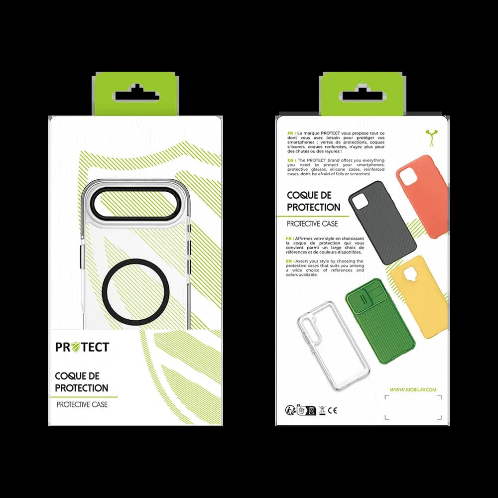 Coque MagSafe antichoc iPhone Air – PROTECT MS01 Noir - Vue 12