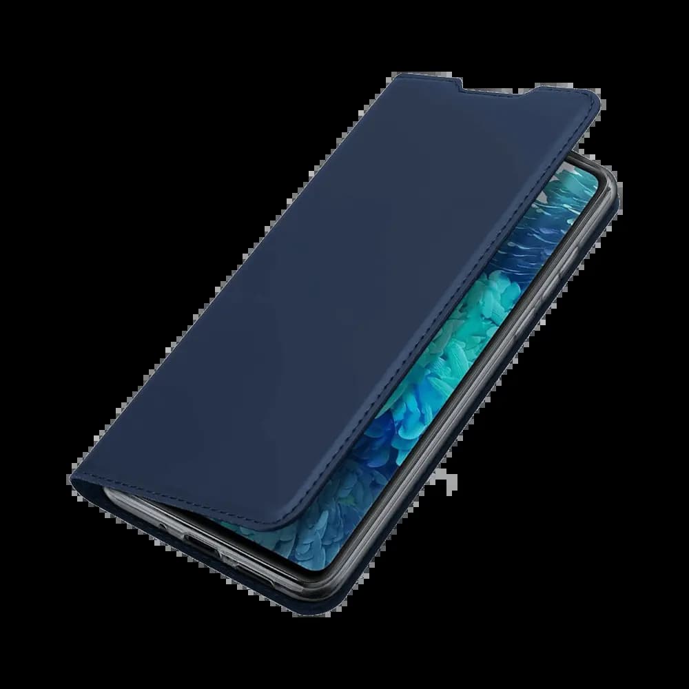 Housse folio Samsung Galaxy S20 FE porte-carte – Dux Ducis Skin Pro Bleu - Vue 5