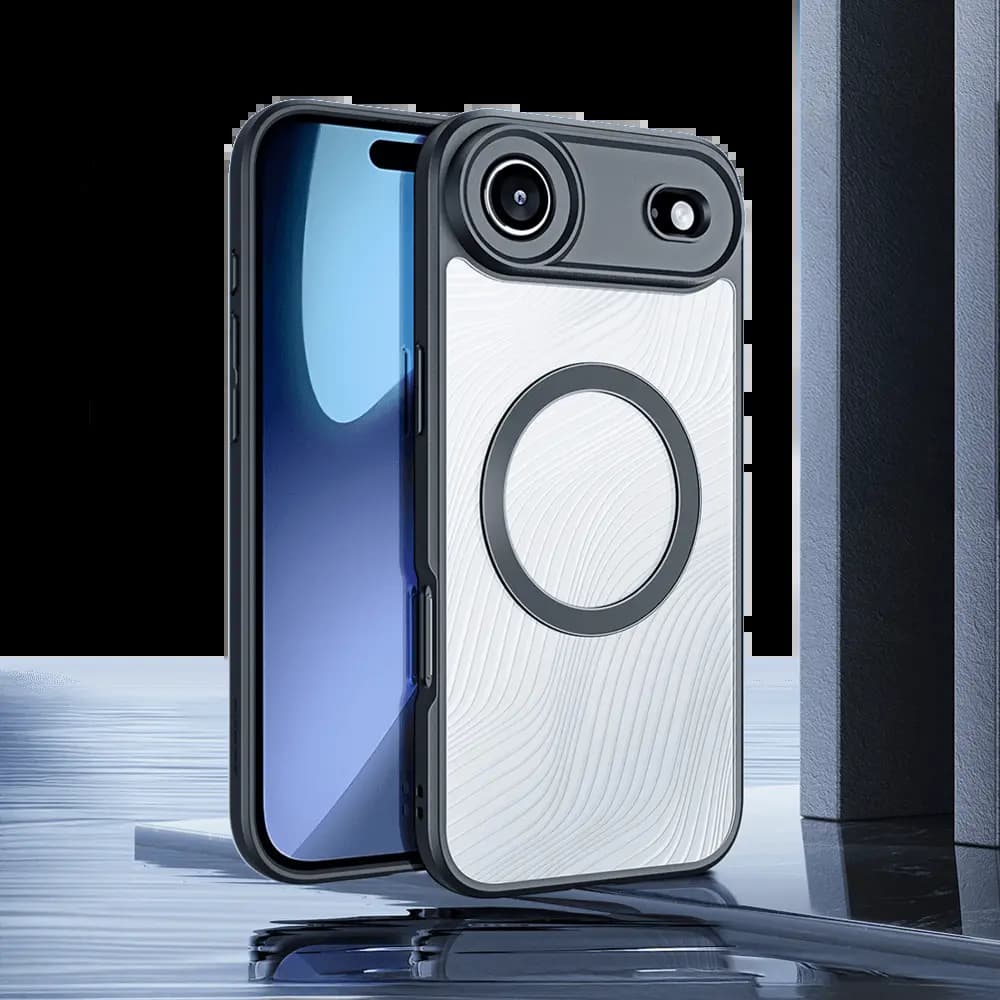 Coque MagSafe anti-chocs – iPhone Air – Dux Ducis Aimo Mag Noir - Vue 7